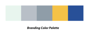Branding Color Palette for Center for Hearing