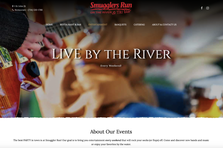 Smugglers Run on the River & Tiki Bar