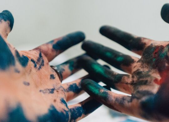 Random_paint stained hands_unsplash