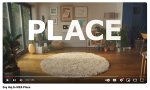 IKEA Place You Tube Video