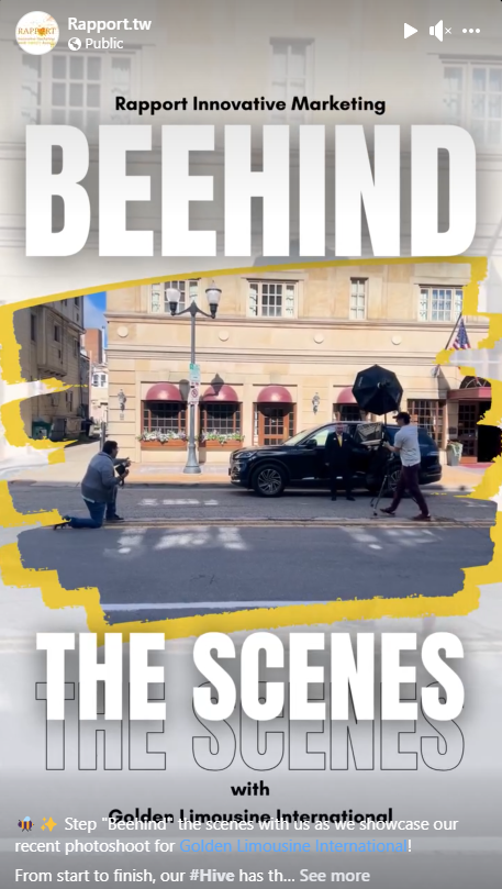 Rapport Marketing - Beehind The Scenes